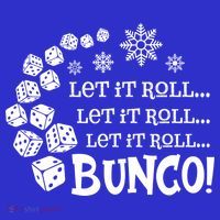 Let It Roll Bunco Game Dice Merry Christmas Xmas Santa Claus Gift Baby Bodysuit thumb 2