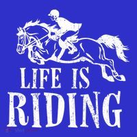 Life Is Riding Horses Equestrian Rider Show Jumper Mom Gift Women's Tank Top thumb 5
