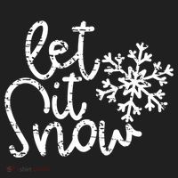 Let It Snow Christmas Snowflake Gift Hat thumb 2