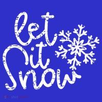 Let It Snow Christmas Snowflake Gift Tumbler thumb 3