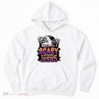 Life Is Scary Without Jesus Christian Halloween Tree Bible Hoodie thumb 0