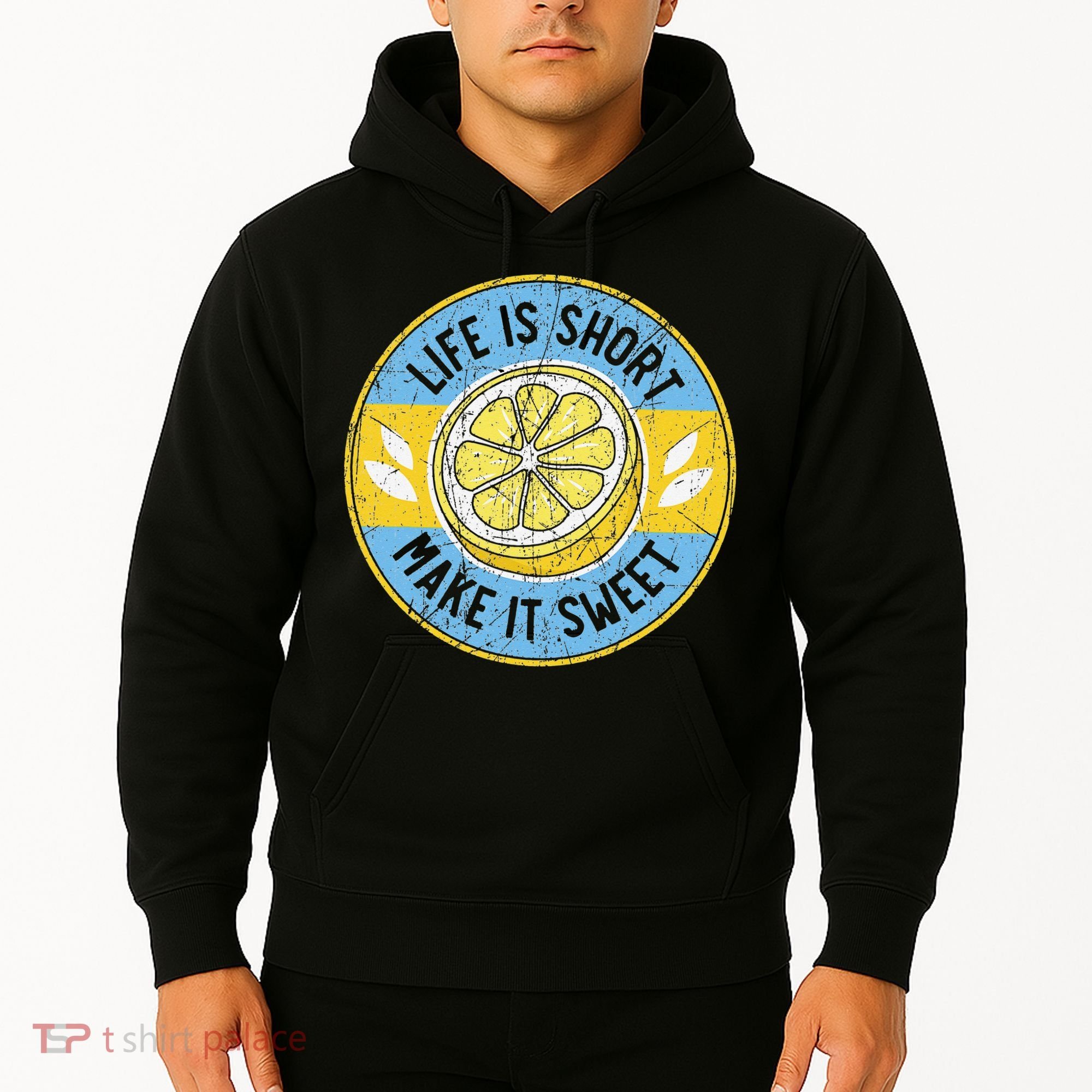 Life Is Short Make It Sweet Lemon Lover Fruit Business Hoodie