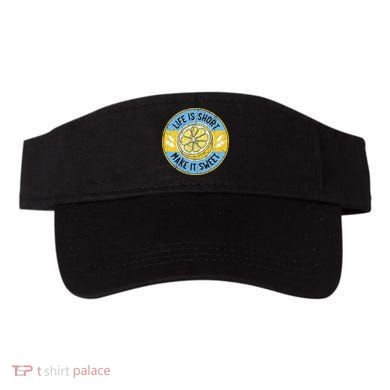 Life Is Short Make It Sweet Lemon Lover Fruit Business Visor