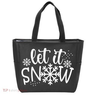 Let It Snow Cute Cozy Tote Bag