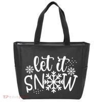 Let It Snow Cute Cozy Tote Bag thumb 0