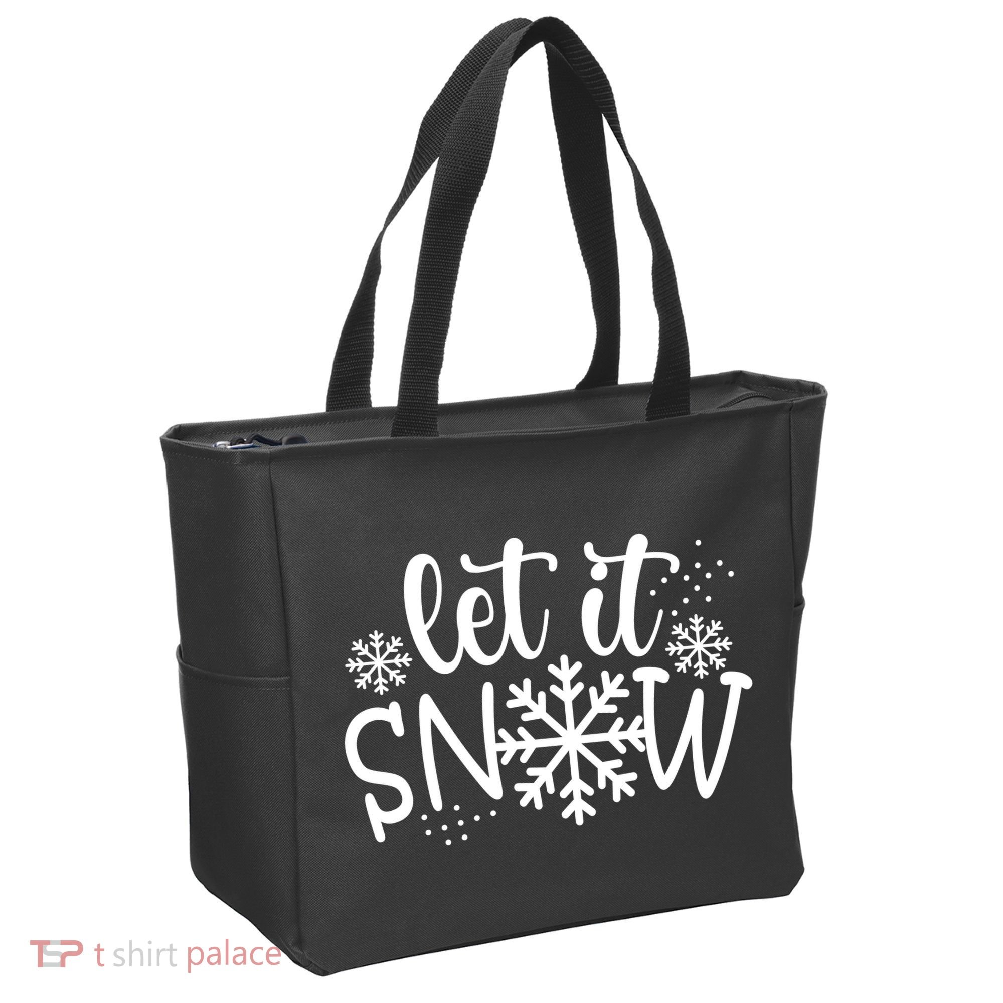 Let It Snow Cute Cozy Tote Bag