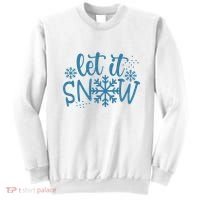 Let It Snow Cute Cozy Sweatshirt thumb 0