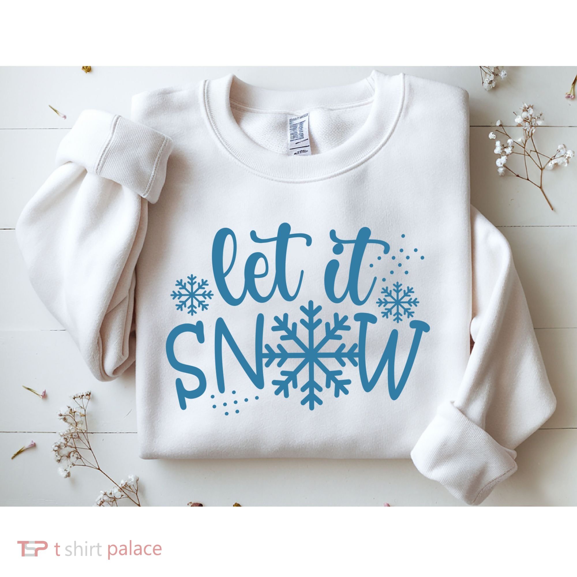 Let It Snow Cute Cozy Sweatshirt