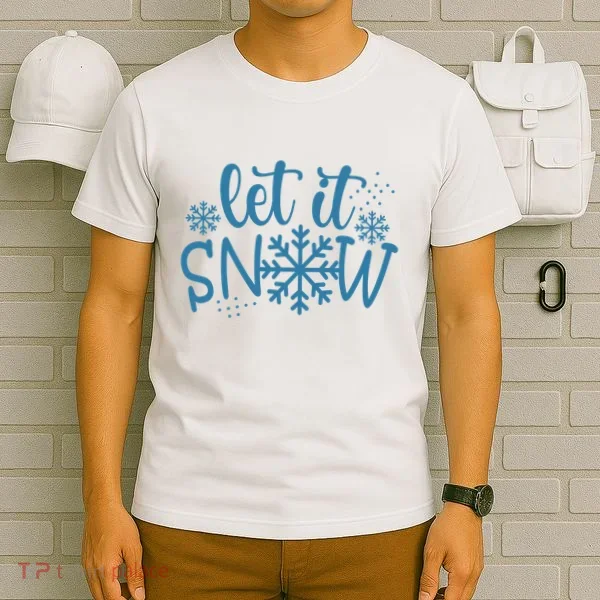 Let It Snow Cute Cozy T-Shirt