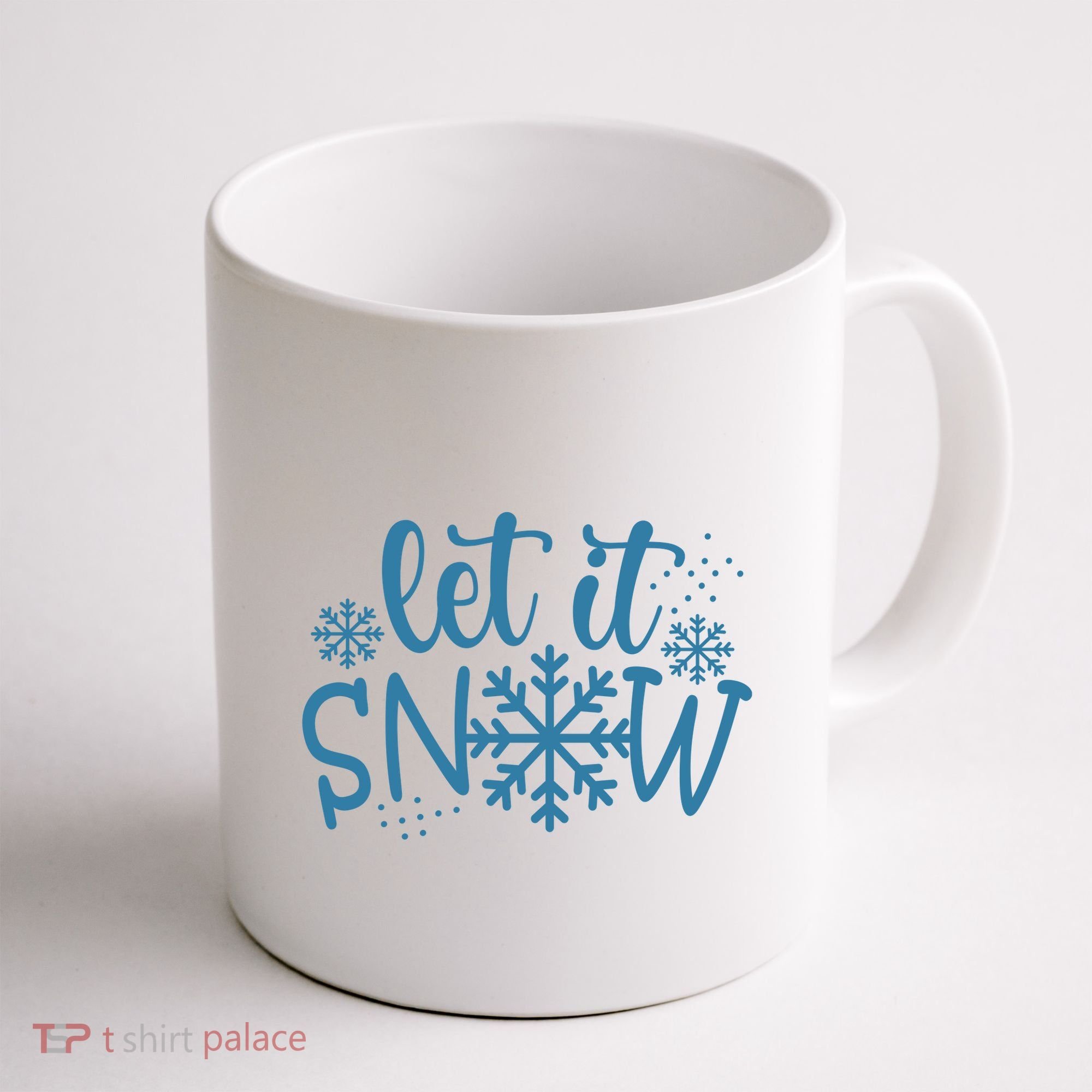 Let It Snow Cute Cozy Coffee Mug