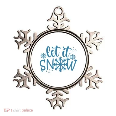 Let It Snow Cute Cozy Ornament