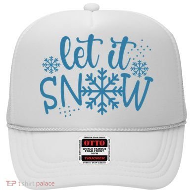 Let It Snow Cute Cozy Hat
