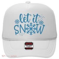 Let It Snow Cute Cozy Hat thumb 0