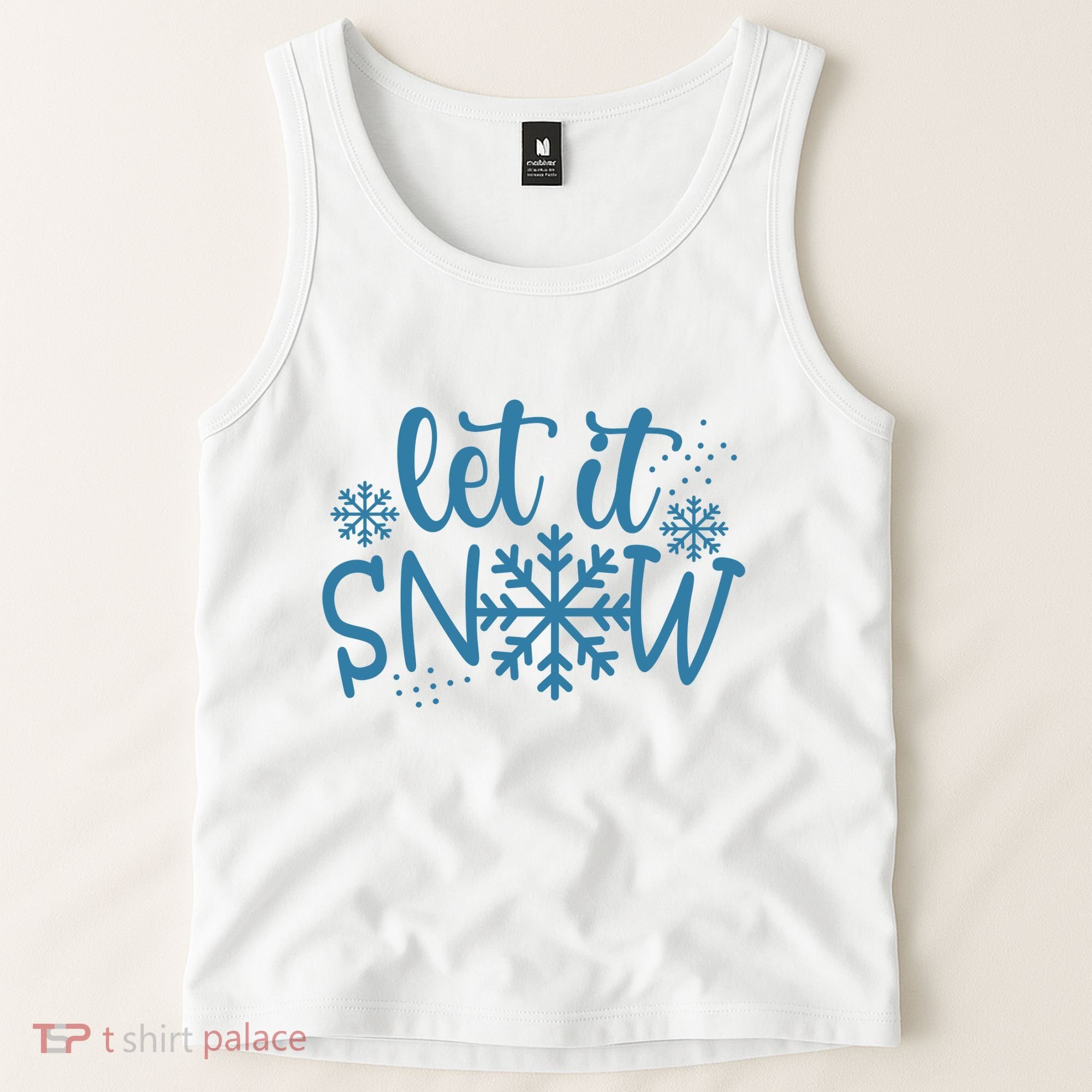 Let It Snow Cute Cozy Tank Top
