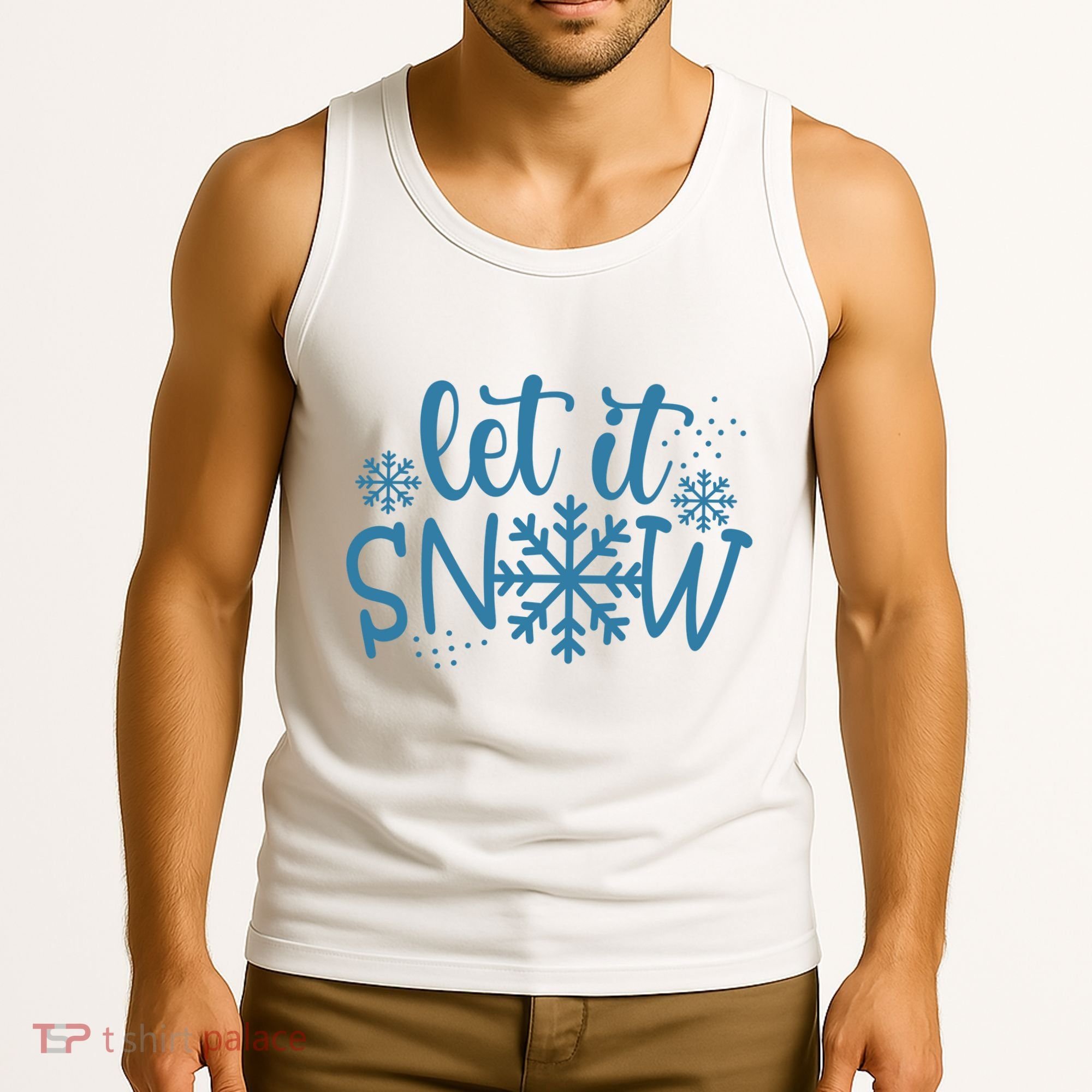 Let It Snow Cute Cozy Tank Top