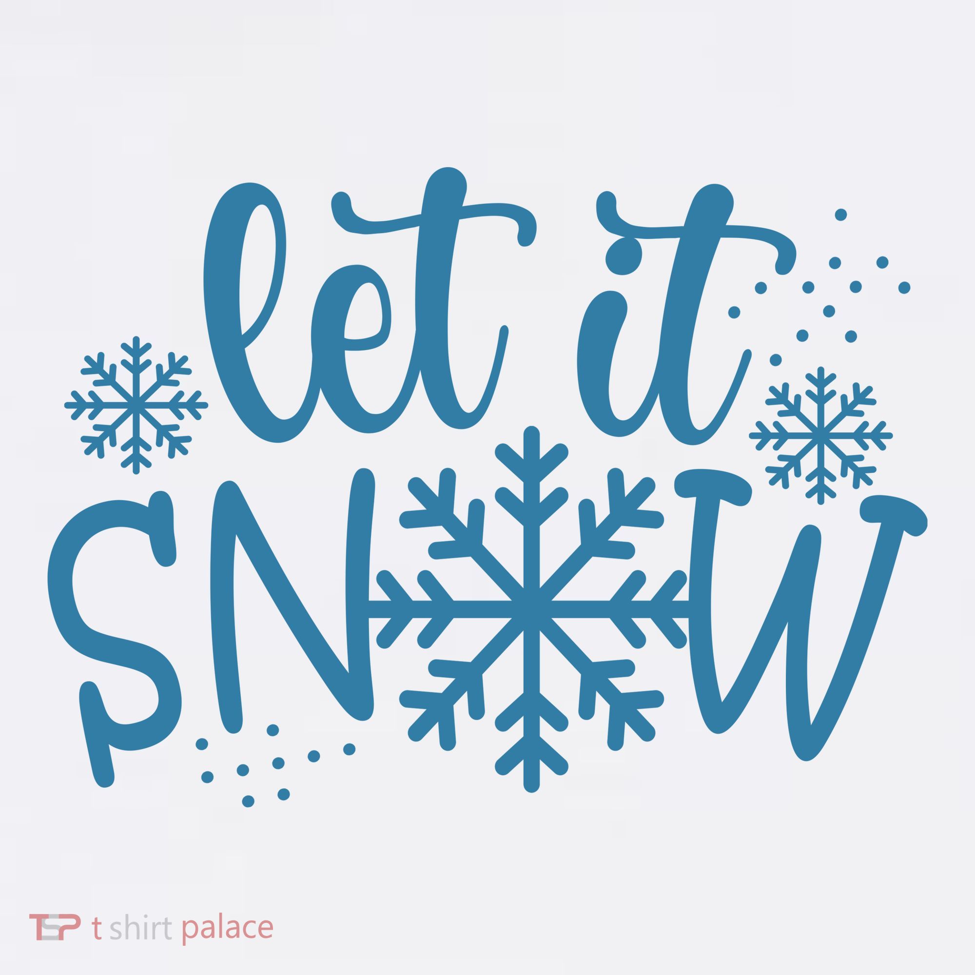 Let It Snow Cute Cozy Tank Top