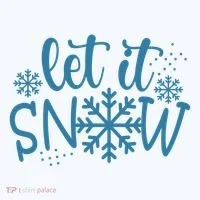 Let It Snow Cute Cozy Women's Long Sleeve Shirt thumb 2