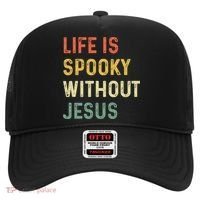 Life Is Spooky Without Jesus Christian Religious Halloween  Hat thumb 0
