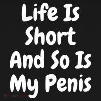 Life Is Short And So Is My Penis USA-Made Doggie Bandana thumb 2