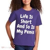 Life Is Short And So Is My Penis Kids T-Shirt thumb 2