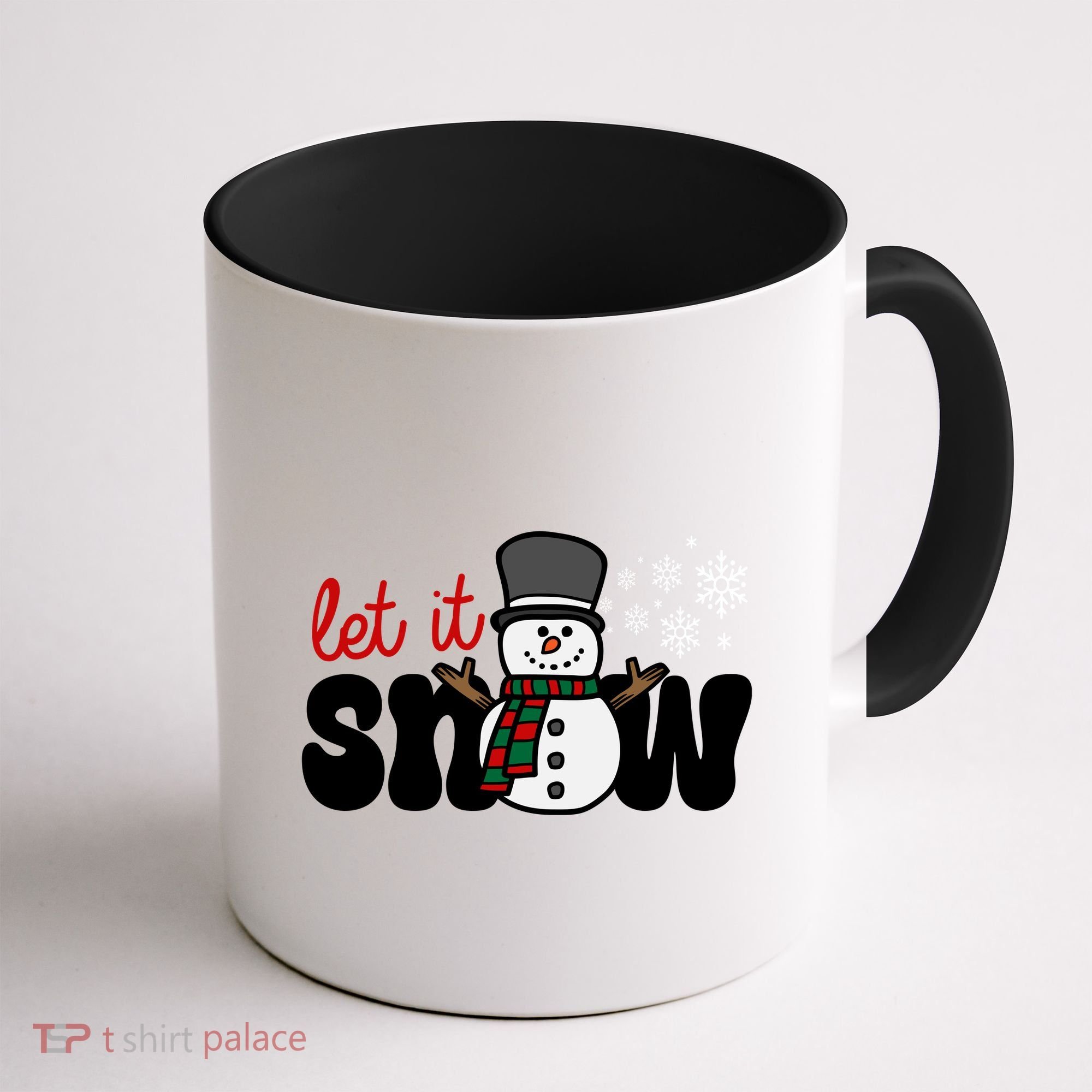 Let It Snow Christmas Holiday Cute Coffee Mug