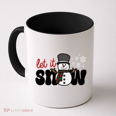 Let It Snow Christmas Holiday Cute Coffee Mug