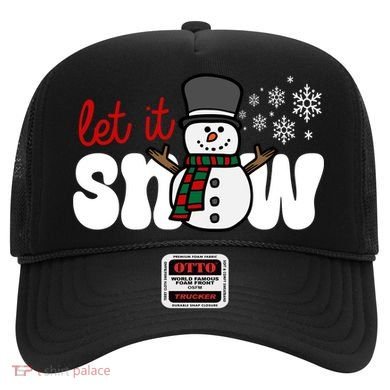 Let It Snow Christmas Holiday Cute Hat