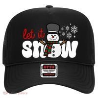 Let It Snow Christmas Holiday Cute Hat thumb 0