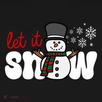 Let It Snow Christmas Holiday Cute Visor thumb 3