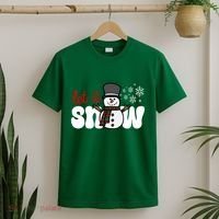 Let It Snow Christmas Holiday Cute T-Shirt thumb 2