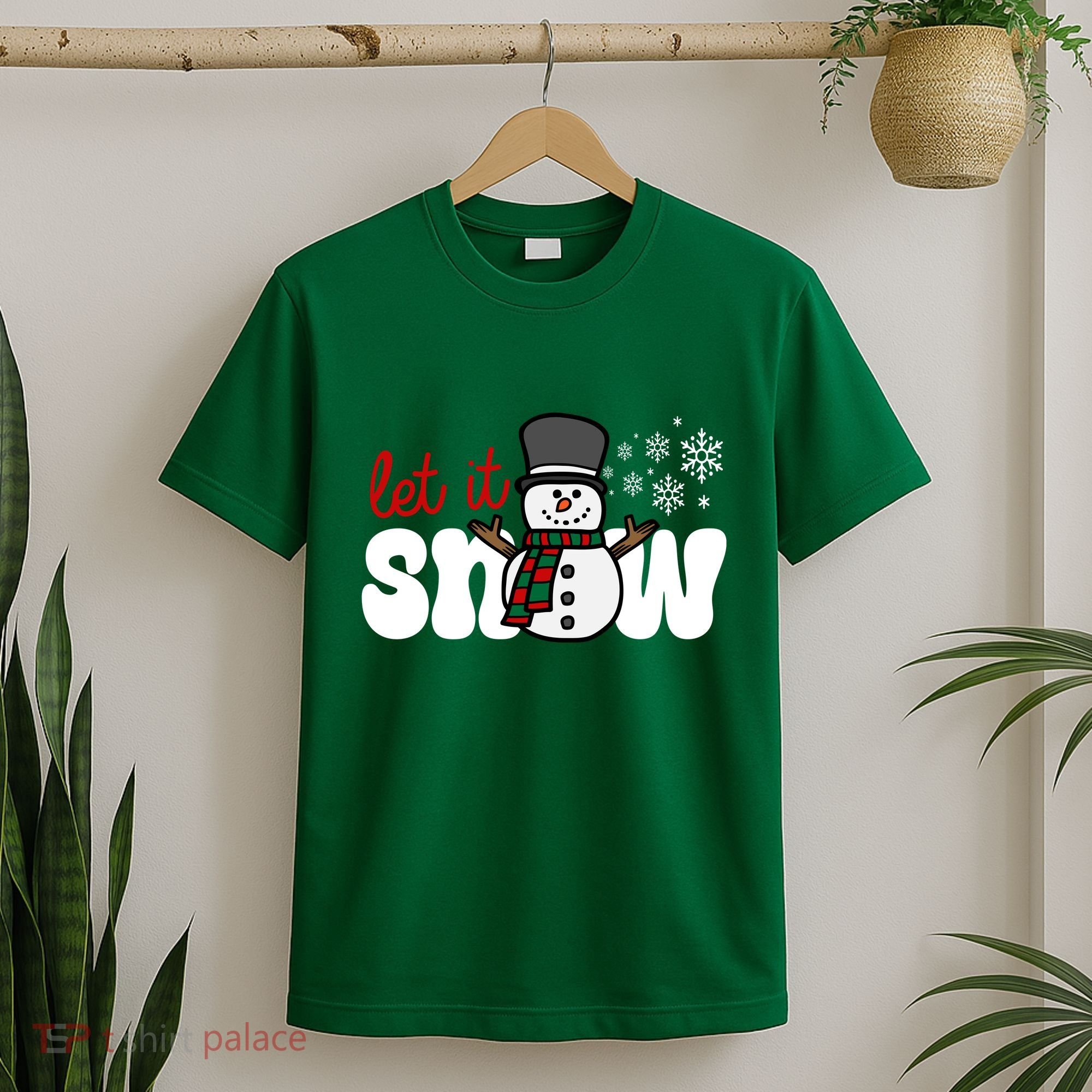 Let It Snow Christmas Holiday Cute T-Shirt