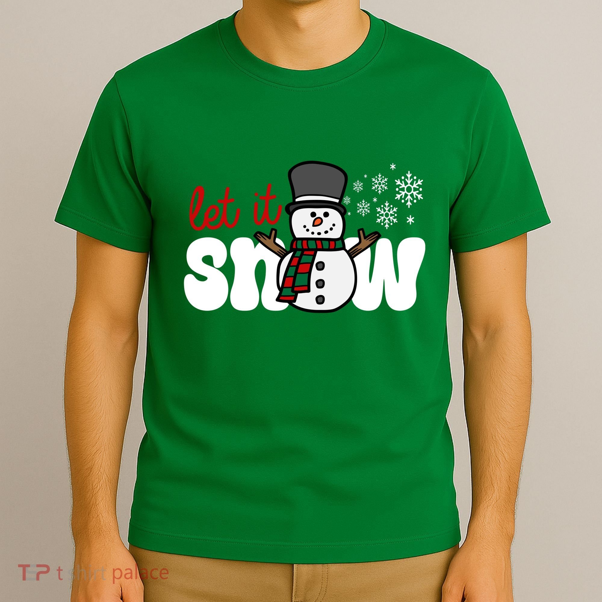 Let It Snow Christmas Holiday Cute T-Shirt