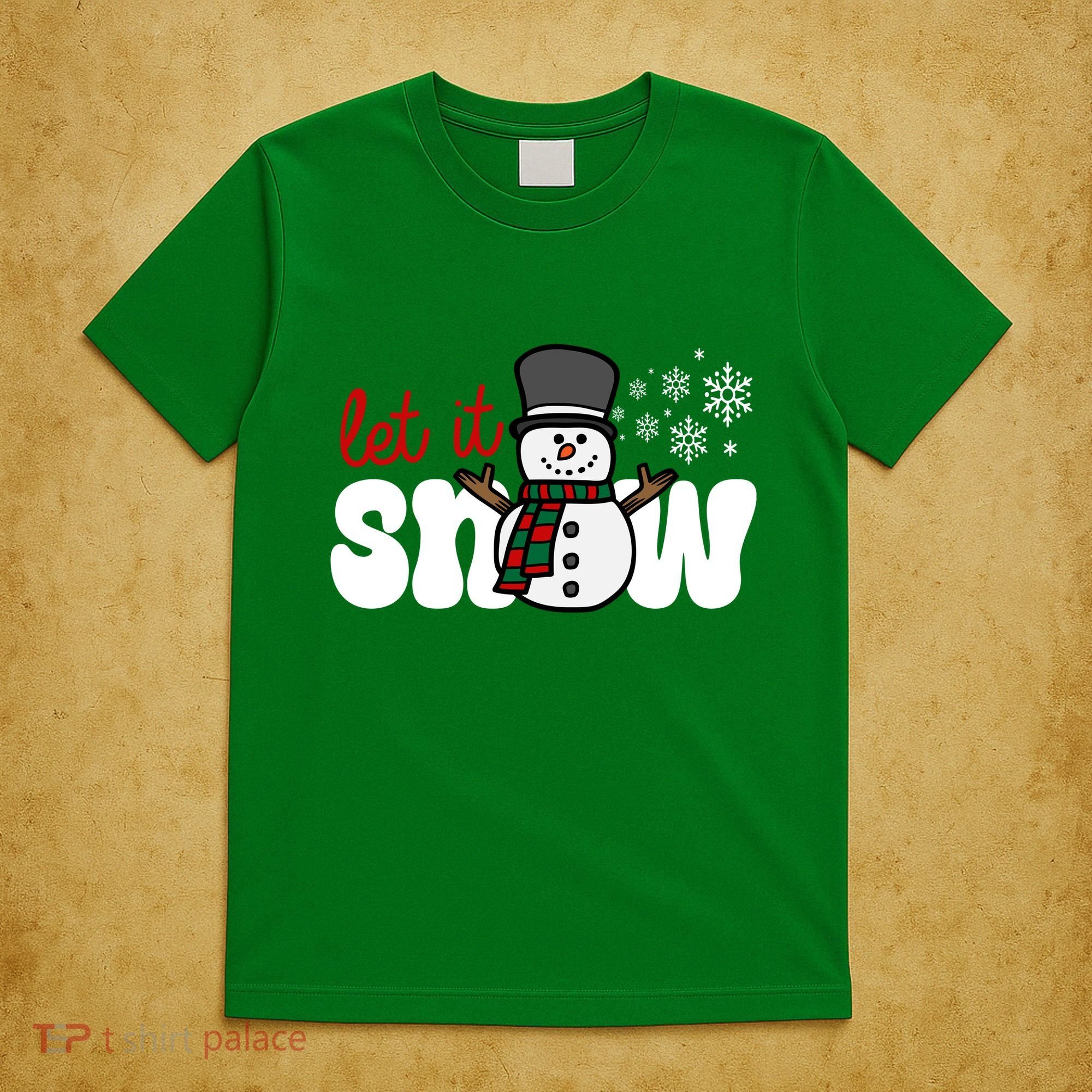 Let It Snow Christmas Holiday Cute T-Shirt