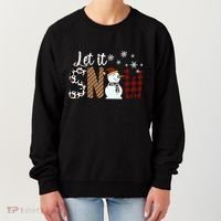 Let It Snow Cute Gift Women's Sweatshirt thumb 0