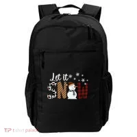 Let It Snow Cute Gift Backpack thumb 0