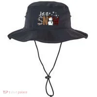Let It Snow Cute Gift Bucket Hat thumb 0