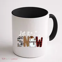 Let It Snow Cute Gift Coffee Mug thumb 1