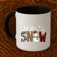 Let It Snow Cute Gift Coffee Mug thumb 2