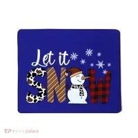 Let It Snow Cute Gift Mousepad thumb 0