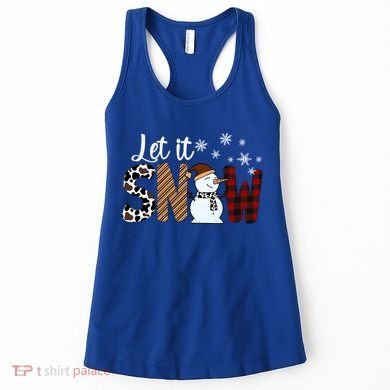 Let It Snow Cute Gift Women's Tank Top