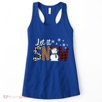 Let It Snow Cute Gift Women's Tank Top thumb 0