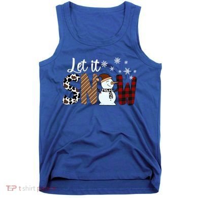 Let It Snow Cute Gift Tank Top