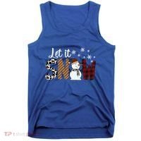 Let It Snow Cute Gift Tank Top thumb 0