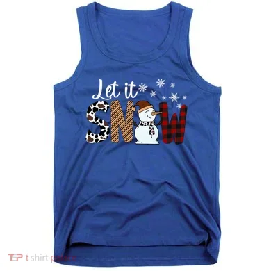 Let It Snow Cute Gift Tank Top