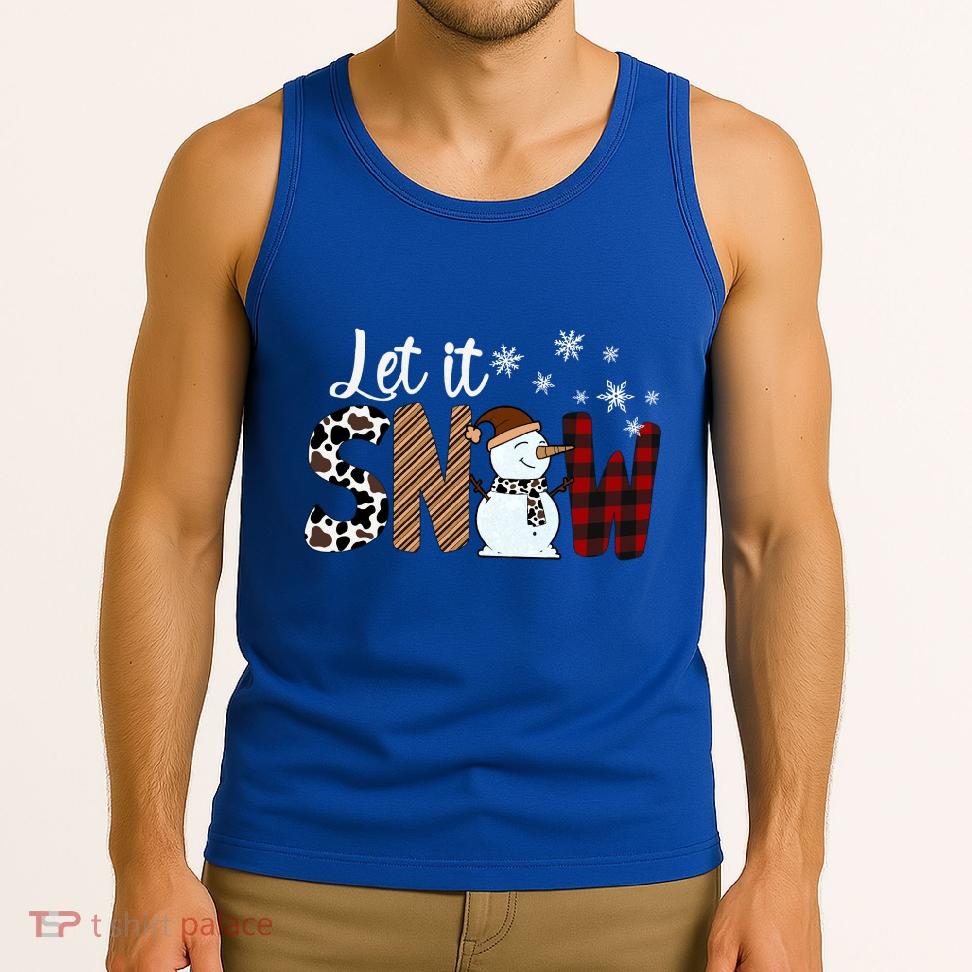 Let It Snow Cute Gift Tank Top