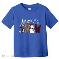 Let It Snow Cute Gift Toddler T-Shirt thumb 0