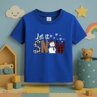 Let It Snow Cute Gift Toddler T-Shirt thumb 3