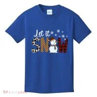 Let It Snow Cute Gift Kids T-Shirt thumb 0
