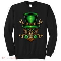 Leprechaun Irish Skull Clover Sweatshirt thumb 0