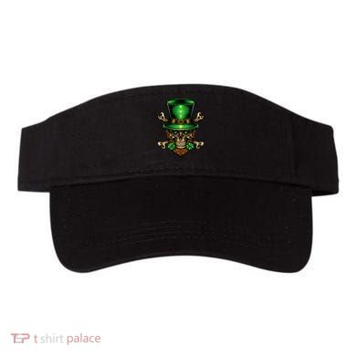 Leprechaun Irish Skull Clover Visor